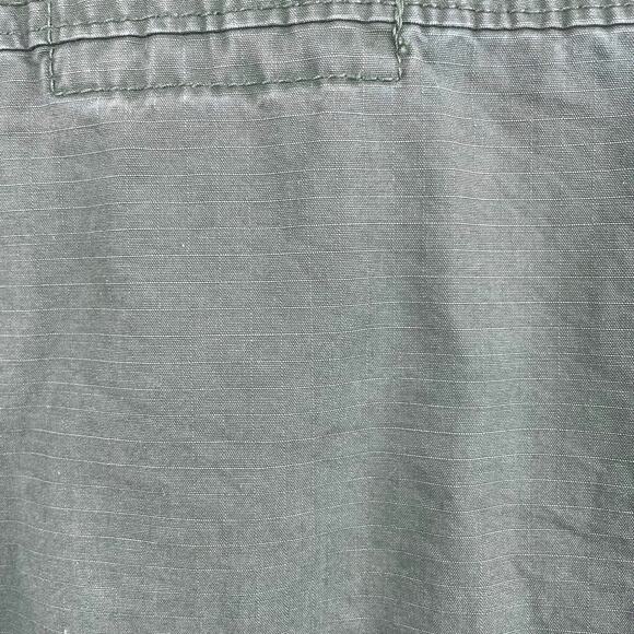 H&M Jacket Mens M Army Military Utility Indie Grunge Oversized Full Zip Khaki - Picture 5 of 14